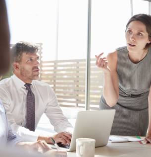Guided leadership dialogue ensures constructive outcomes Guided leadership dialogue ensures constructive outcomes